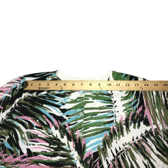 Avenue Multicolored Button Down Cardigan - Women’s 14/16 - Picture 8 of 14